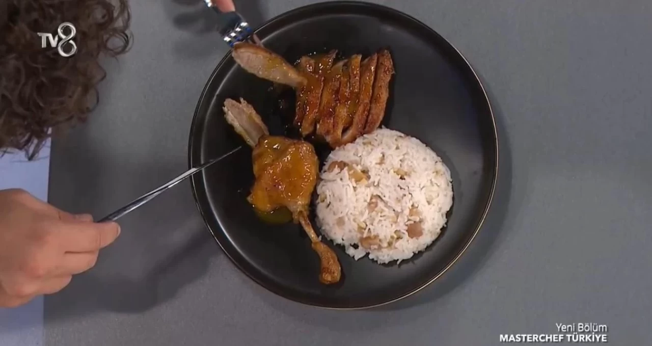 MasterChef Portakallı Ördek Tarifi, adım adım en kolay pratik portakallı ördek yapma!
