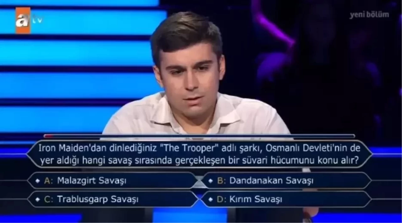 Iron Maiden’ın "The Trooper" Şarkısı Osmanlı Devleti'nin de Yer Aldığı Hangi Savaşı Anlatıyor?
