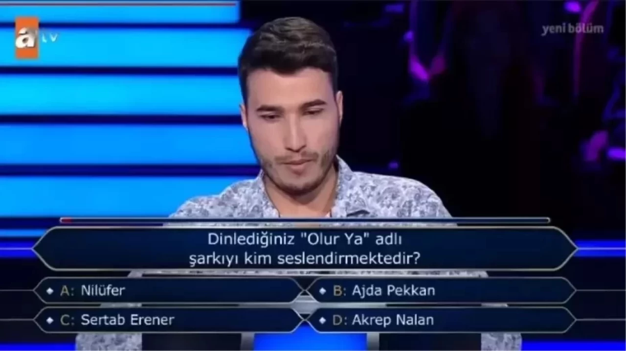 Kim Milyoner Olmak İster'de Sorulan "Olur Ya" Şarkısı Kimin? (27 Eylül 2024)