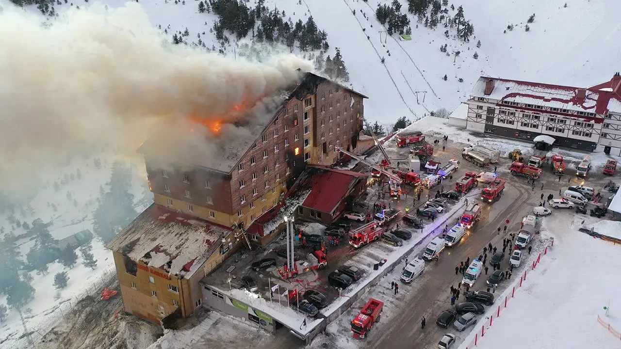 Kartalkaya Otel Yangını Davası Başlıyor! 78 Ölü, 133 Yaralı… Sanıklar Hesap Verecek