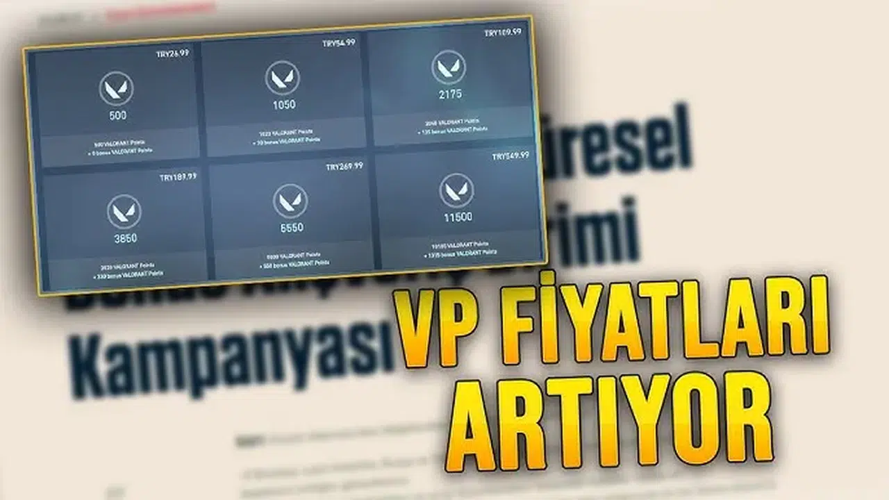 Valorant VP Fiyatları 2026 Şubat Listesi – Türkiye Güncel Maliyetler