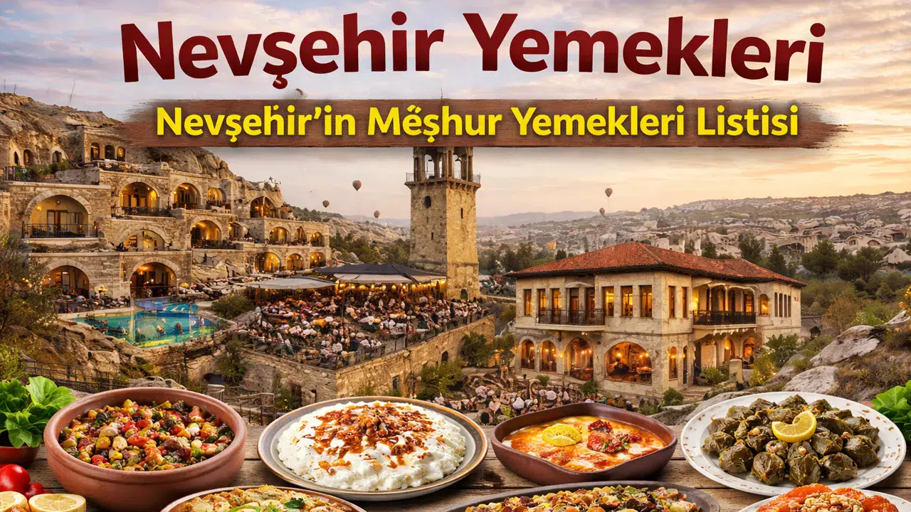 Nevşehir'in Yerel Lezzetleri: İllere Göre Seçkin Nevşehir Yemekleri Listesi