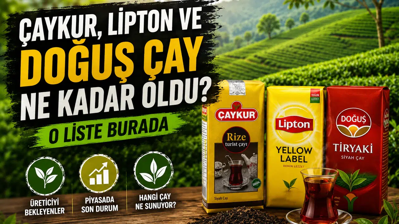 Çay tiryakilerinin bütçesine yeni darbe: İşte marketlerdeki güncel zamlı fiyat listesi