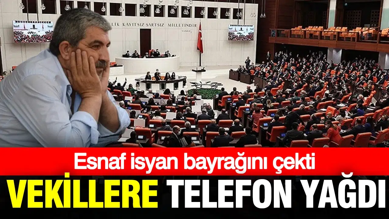 Esnafın gözü kulağı Meclis’te: Borç yükü için acil çözüm beklentisi