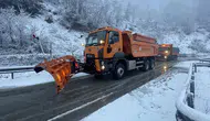 Karayolları’ndan yoğun kar mesaisi: Ekipler 7/24 sahada