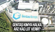 Gentaş Kimya Halka Arz Kaç Lot Verir? GENKM Lot Hesaplama 2026