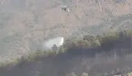 Marmaris orman yangını havadan ve karadan müdahaleyle söndürüldü