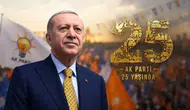 AK Parti 25'inci kuruluş yıl dönümünü Başkentte kutluyor
