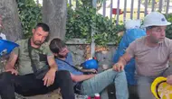 Ankara'da maden işçilerinin bakanlık önündeki eylemine polis müdahalesi