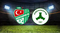 Amasyaspor - Giresunspor Maçı Ne Zaman? Saat Kaçta? Hangi Kanalda?