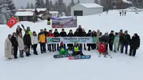 Artvin’de Dünya Sigarayı Bırakma Günü’nde Kayak Pistinde Farkındalık Etkinliği