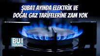 Şubat Ayında Elektrik ve Doğal Gaz Tarifelerine Zam Yok