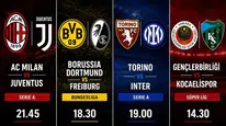 Avrupa Futbolunda Pilot Maçlar: Milan ile Juventus, Dortmund ile Freiburg Mücadeleleri Dikkat Çekiyor!