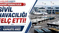Gökyüzünde Askeri Hakimiyet: Ben Gurion Havalimanı’nda Rekor Kapasite Kaybı