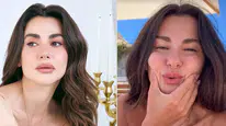 Estetik iddialarına videolu cevap: Nesrin Cavadzade'den takipçilerine "mutluluk" dersi