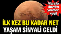 Mars yüzeyinde organik molekül izlerine rastlandı