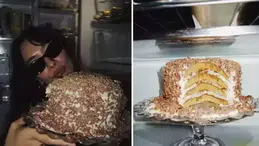 Neslihan Atagül'ün Mutfaktaki Yetenekleriyle Bayram Pastası Şovu!