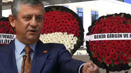 Cenaze töreninde çelenk krizi yaşandı