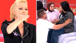 Televizyon yayınında aile fertlerinin tutumu tepki çekti