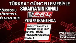 TV264 izleyicileri için yeni uydu frekans bilgileri açıklandı