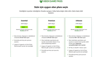 Xbox Game Pass Yeni Paketleriyle Geri Dönüyor: Türkiye Fiyatları ve Detaylar Netleşti