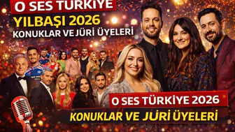 O Ses Türkiye Yılbaşı 2026 Konukları ve Jüri Üyeleri Belli Oldu