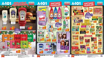 A101'de 27 Aralık-2 Ocak Haftası Yıldız Ürünler Listesi Yayınlandı!