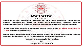 Şavşat'ta  okullar tatil mi? Şavşat Kaymakamlığından açıklama