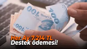 Aralık İtibarıyla Ailelere 7.215 TL Destek! Ödemeler Başladı