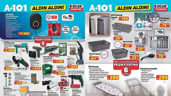 8 Ocak 2026 A101 Aktüel Kataloğu Yayınlandı: Şarjlı Süpürge ve Tost Makinesi İndirimli Fiyatlarla Sizi Bekliyor!