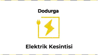 12 Ocak 2026 Dodurga / Çorum Elektrik Kesintisi Planlanmaktadır