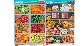 A101'den Yılın İlk Kataloğu: 15-18 Ocak 2026 Taze Ürünler İle Dolu! Hangi Yenilikler Sizleri Bekliyor?