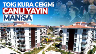 CANLI YAYIN | 500 Bin Sosyal Konut Manisa Kura Çekimi