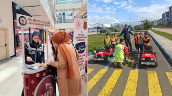 Rize Emniyet Müdürlüğü’nden geniş kapsamlı önleyici faaliyetler