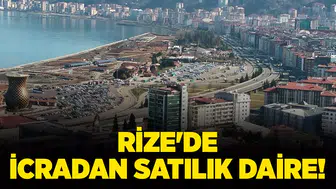 Rize Merkez'de 126 Metrekarelik İcradan Satışa Çıkan Daire Fırsatı!