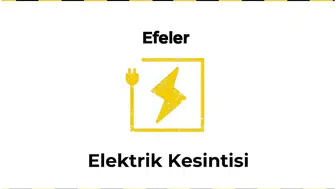 Efeler / Aydın 12 Ocak 2026 Tarihinde 6 saat Elektrik Kesintisi