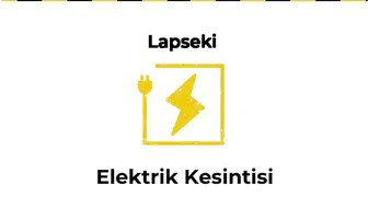12 Ocak 2026 Lapseki / Çanakkale Elektrik Verilmeyecektir