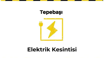 12 Ocak 2026 Tepebaşı / Eskişehir Elektrik Kesinti Var