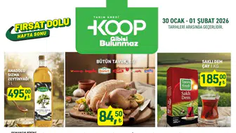 Tarım Kredi KOOP'tan Ocak Finali! 3 Günlük Dev İndirim Maratonu Başladı