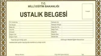 Ustalık belgesi nasıl alınır?