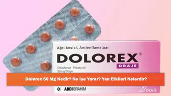 Dolorex 50 Mg: Kullanımı, Faydaları ve Olası Yan Etkileri Hakkında Bilgiler