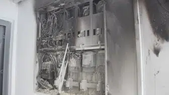 Genç'te Elektrik Panosu Alev Alev Yandı!