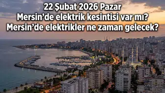 Mersin'de 13 ilçe karanlığa gömülecek! Telefonlarınızı şarj edin