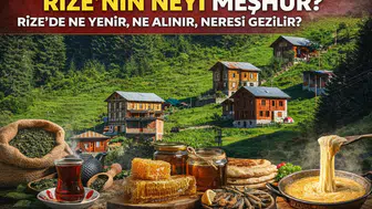 Rize'nin neyi meşhur? Rize'de ne yenir, ne alınır, neresi gezilir?
