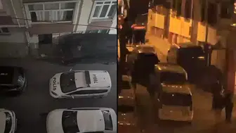 Esenler'de Eşine Silahlı Saldırı Girişiminde Bulunan Şahıs, Polisleri Görünce Kendini Yaraladı