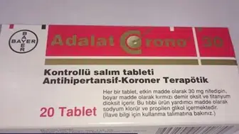 Adalat Crono 30 mg: Kontrollü Salım Tableti ve Faydaları Hakkında Bilgiler