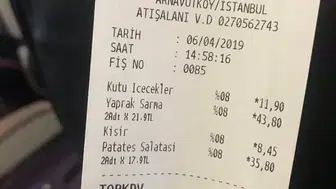 Şaşırtan İstanbul Restoran Fiyatları Limon Suyu Skandalı