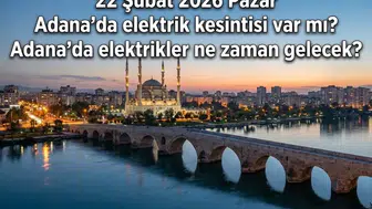 Adana İçin Vatandaşlara Uyarı Yapıldı! 22 Şubat için hazırlıklı olun