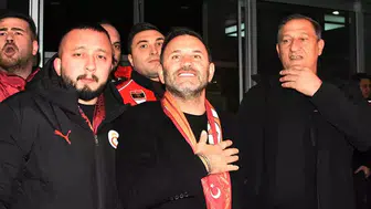 Galatasaray kafilesi, Konya'da
