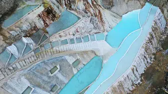 Giresun fındığı kadar gezilecek yerleriyle de dikkat çekiyor! Giresun'un travertenleri...